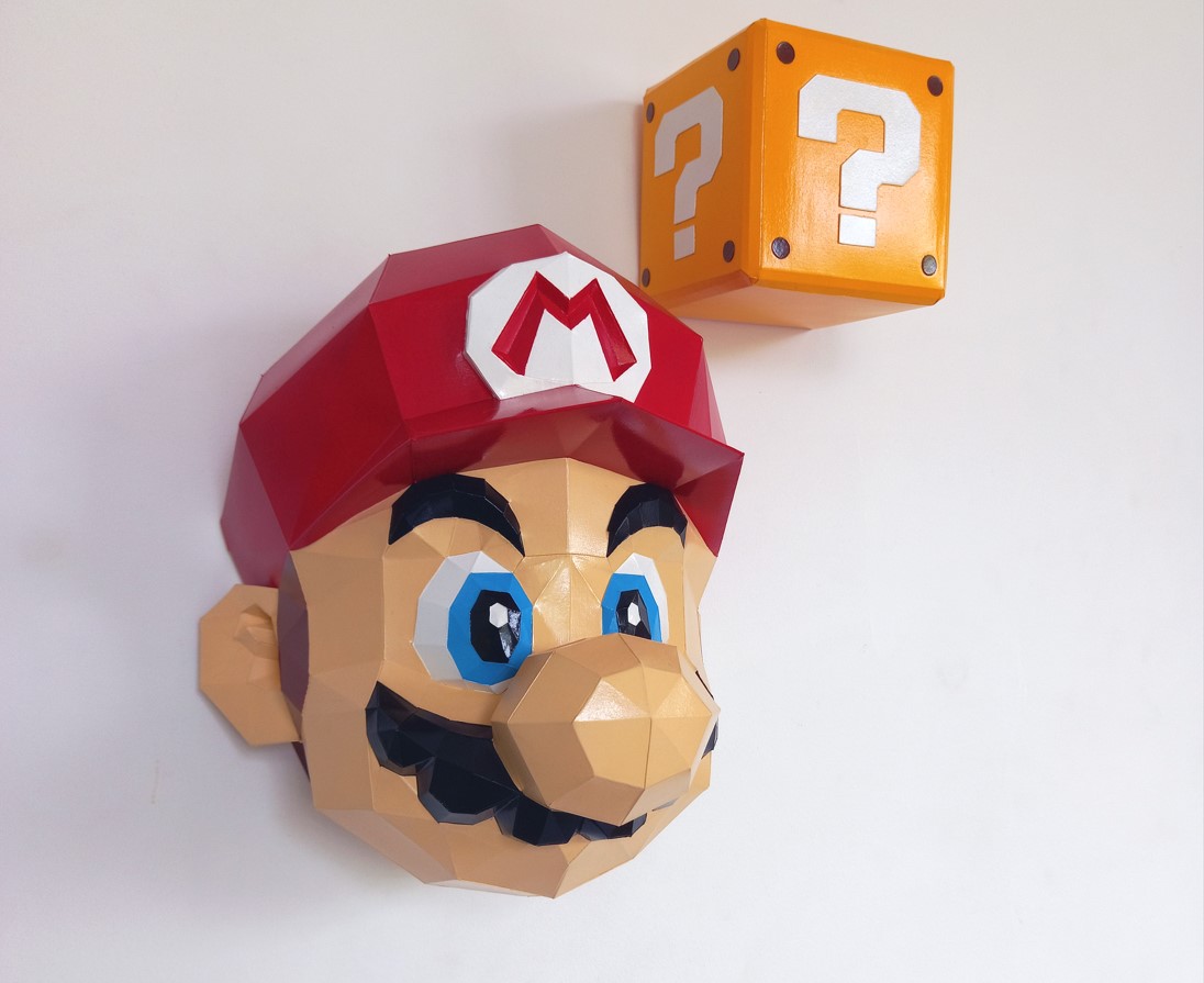 Mario Bros Papercraft – Objetos Mágicos